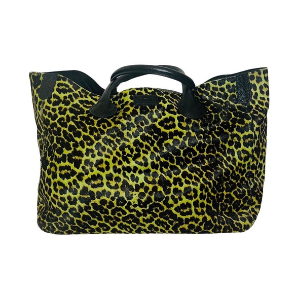 Limited Edition RARE Beck Neon Leopard Wild Child Bag - Picture 2 of 7
